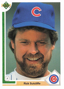 1991 Upper Deck Baseball Rick Sutcliffe #473b