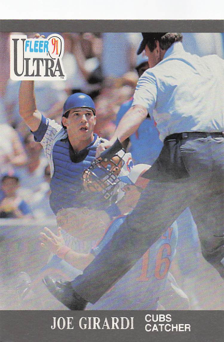 1991 Ultra Baseball Joe Girardi #60