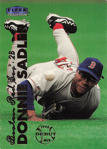 1999 Fleer Tradition Baseball Donnie Sadler #549