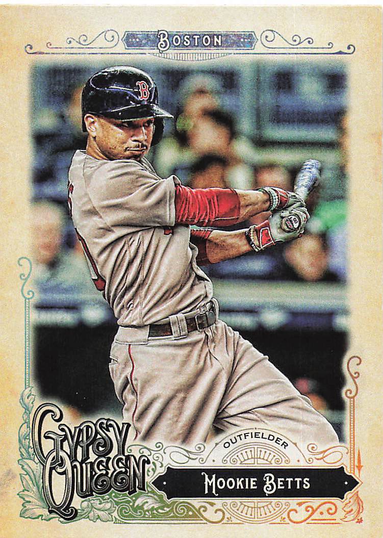 2017 Topps Gypsy Queen Baseball Mookie Betts #100