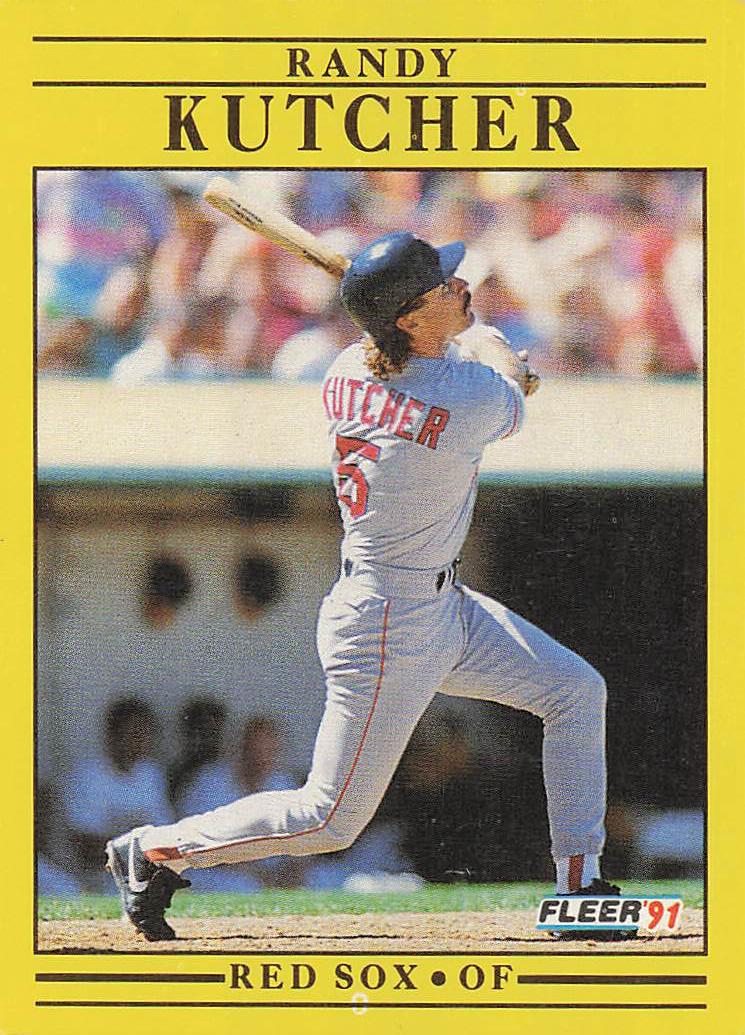 1991 Fleer Baseball Randy Kutcher #100