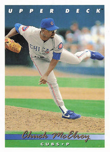 1993 Upper Deck Baseball Chuck McElroy #130