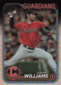 2024 Topps Baseball Rainbow Foil Gavin Williams #242