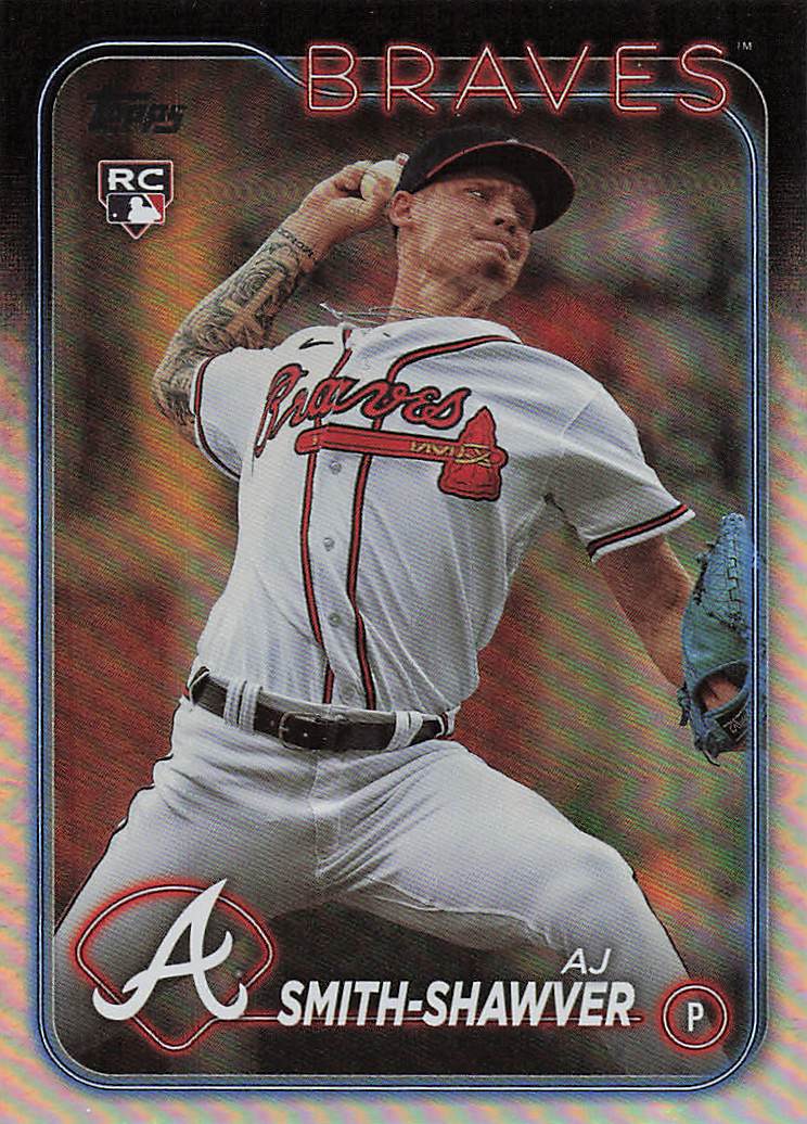 2024 Topps Baseball Rainbow Foil AJ Smith-Shawver #117