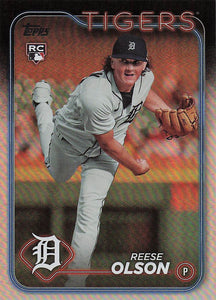 2024 Topps Baseball Rainbow Foil Reese Olson #308