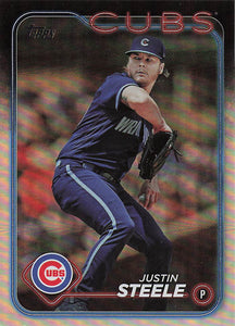 2024 Topps Baseball Rainbow Foil Justin Steele #318