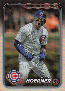 2024 Topps Baseball Rainbow Foil Nico Hoerner #204