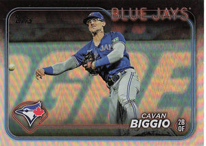 2024 Topps Baseball Rainbow Foil Cavan Biggio #47