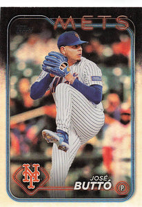 2024 Topps Update Baseball Rainbow Foil Jose Butto #US56