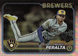 2024 Topps Baseball Rainbow Foil Freddy Peralta #26