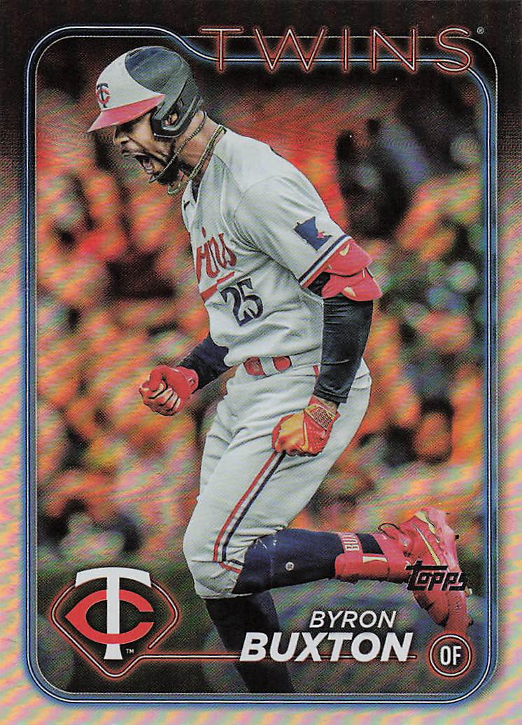 2024 Topps Baseball Rainbow Foil Byron Buxton #94