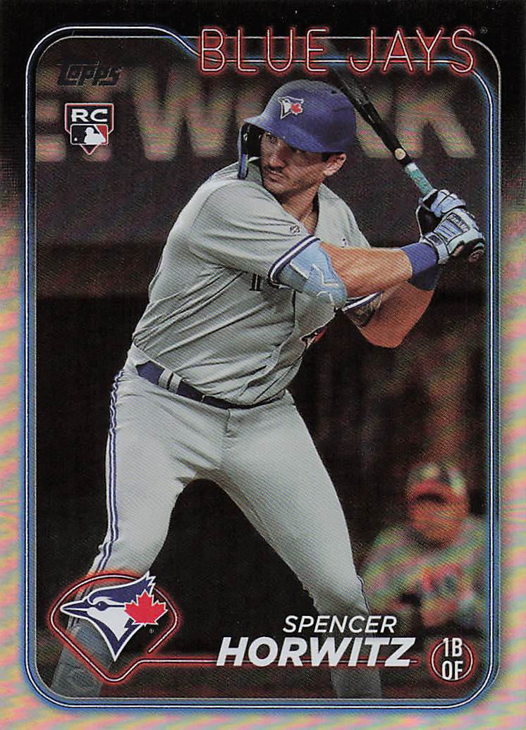2024 Topps Baseball Rainbow Foil Spencer Horwitz #172
