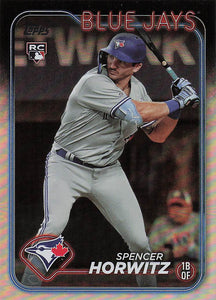 2024 Topps Baseball Rainbow Foil Spencer Horwitz #172