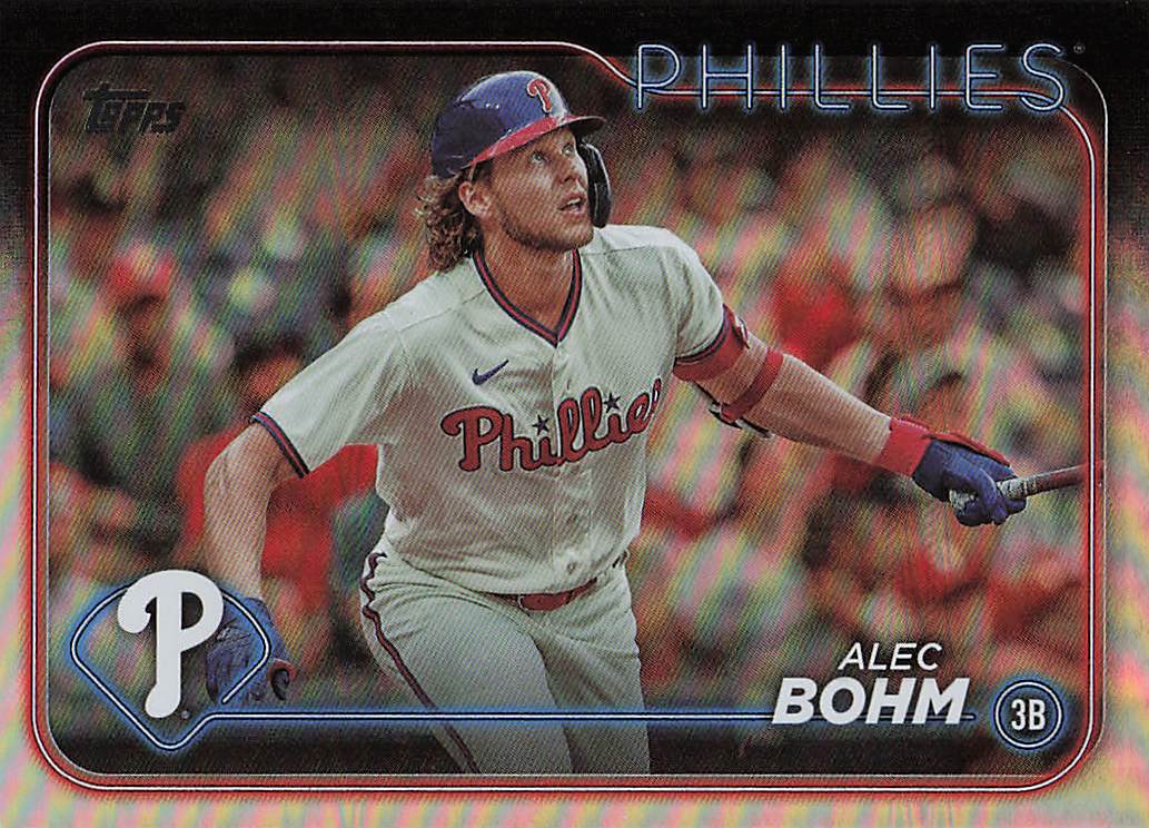2024 Topps Baseball Rainbow Foil Alec Bohm #266