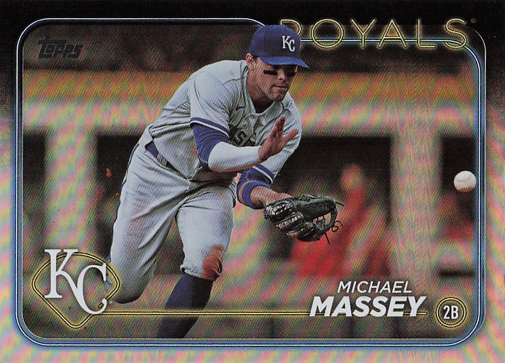 2024 Topps Baseball Rainbow Foil Michael Massey #14