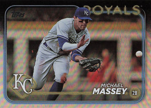 2024 Topps Baseball Rainbow Foil Michael Massey #14