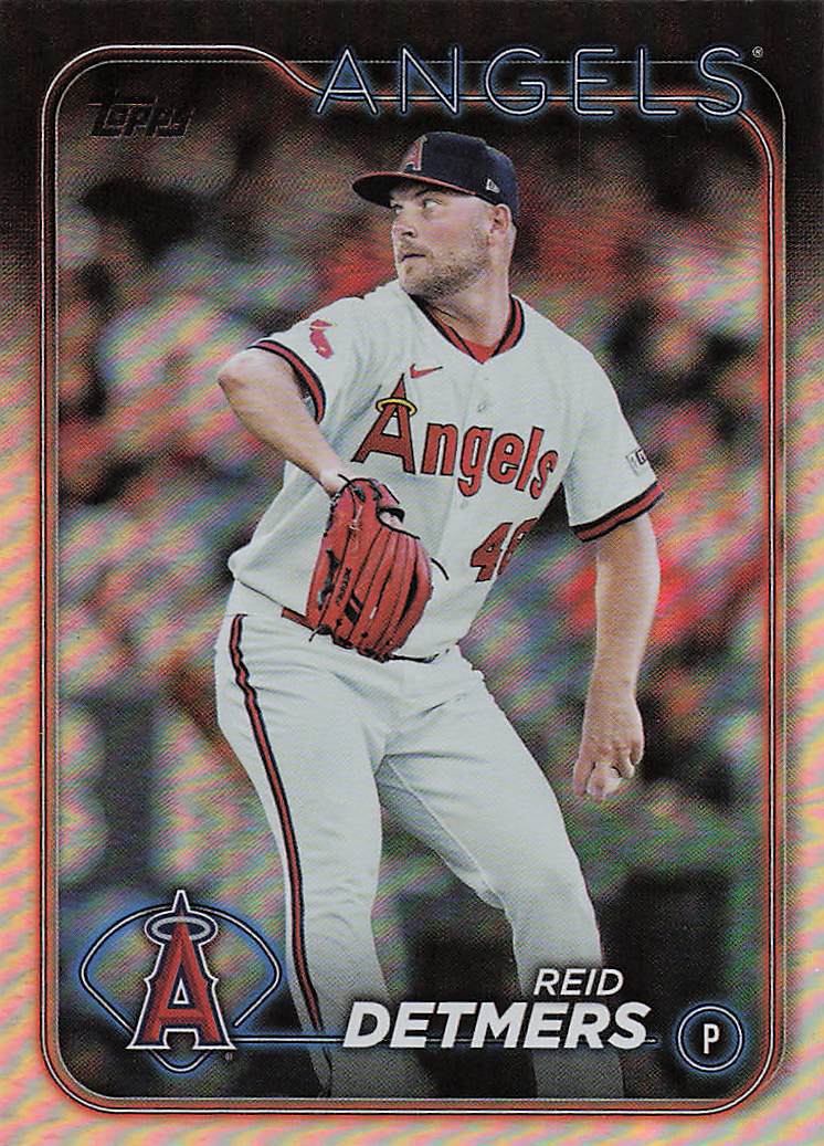 2024 Topps Baseball Rainbow Foil Reid Detmers #137