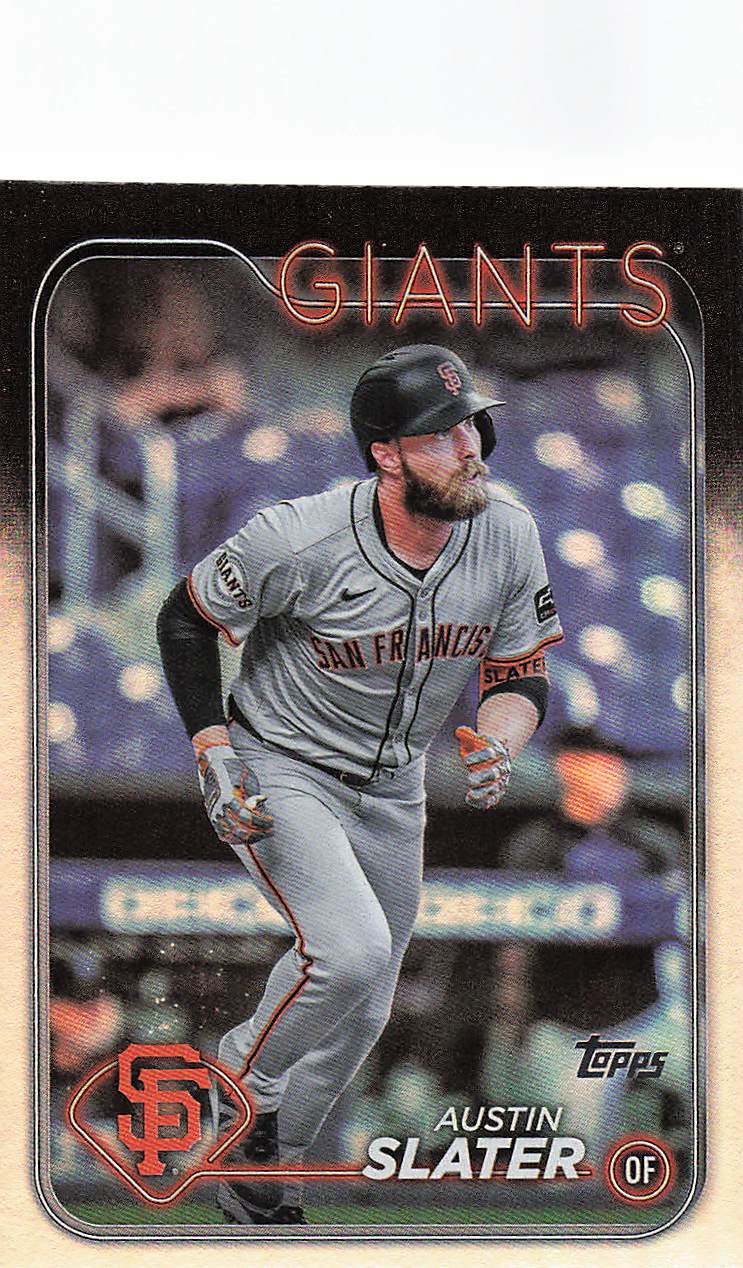 2024 Topps Update Baseball Rainbow Foil Austin Slater #US261