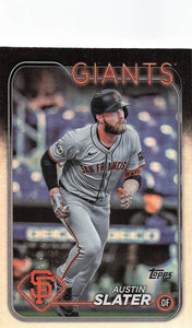 2024 Topps Update Baseball Rainbow Foil Austin Slater #US261