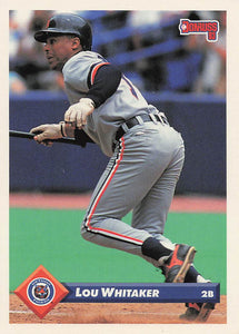 1993 Donruss Baseball Lou Whitaker #686