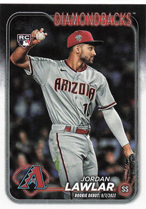 2024 Topps Update Baseball Jordan Lawlar #US41