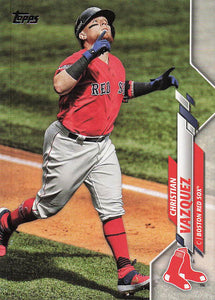 2020 Topps Baseball Christian Vazquez #63