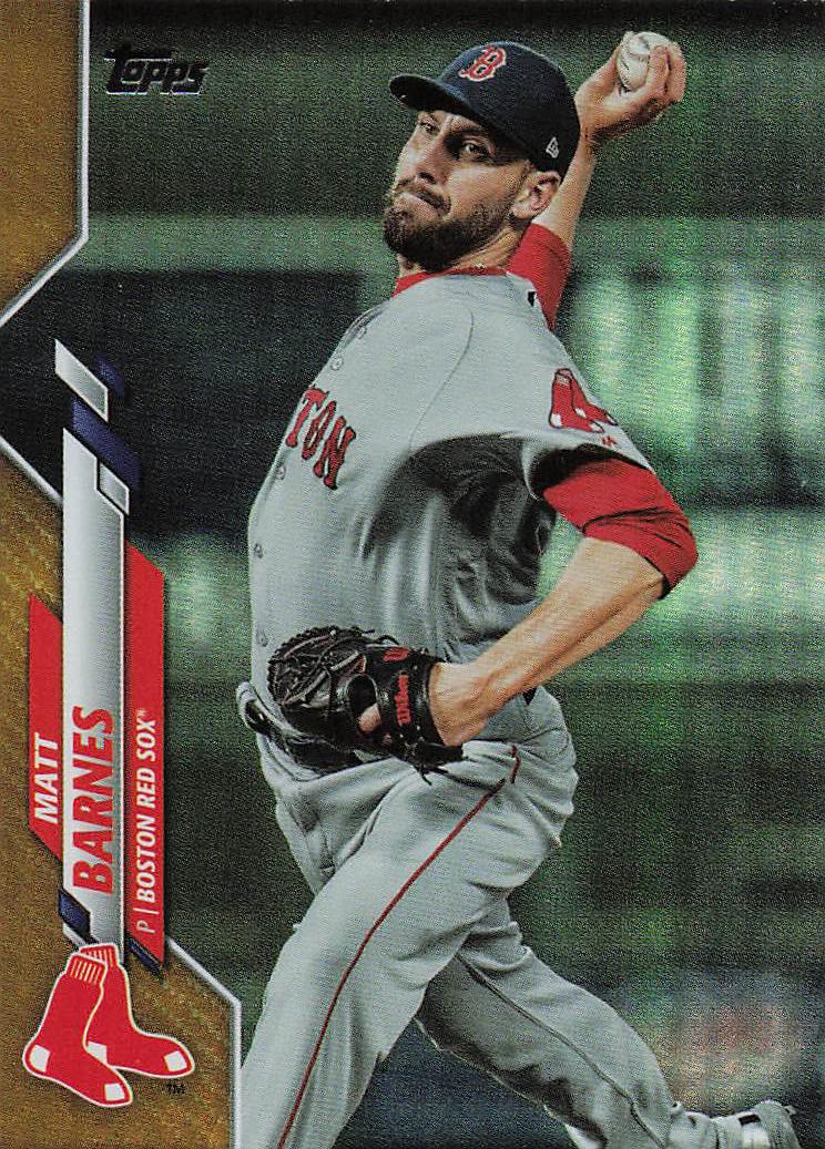 2020 Topps Baseball Gold Foil Matt Barnes #60