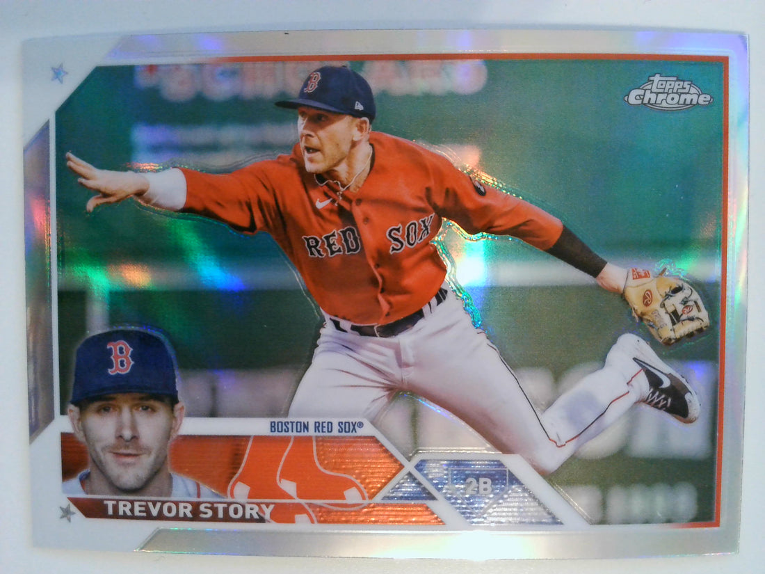 2023 Topps Chrome Baseball Refractors Trevor Story #23
