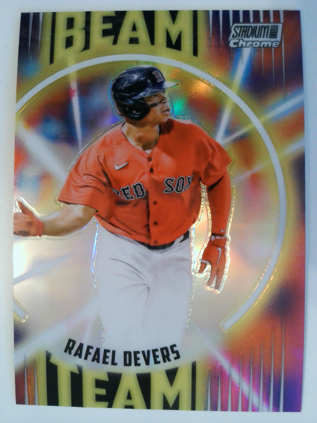 2022 Stadium Club Chrome Baseball Beam Team Rafael Devers #BT-18