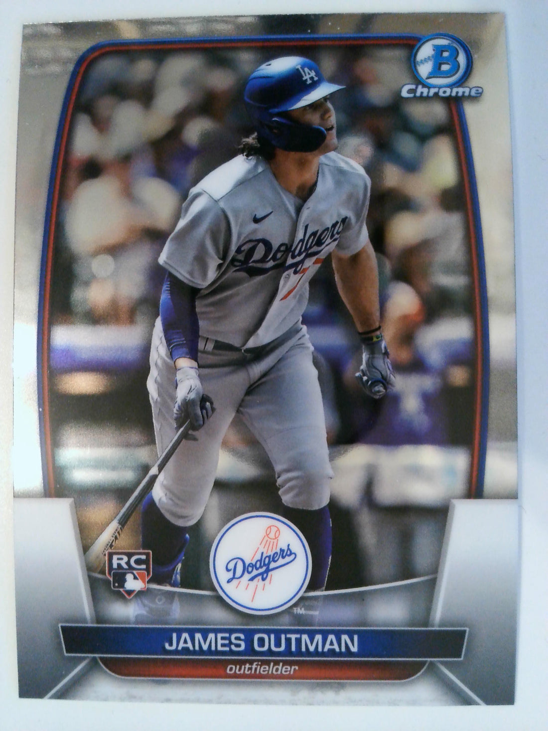 2023 Bowman Chrome Baseball James Outman #68 Rookie
