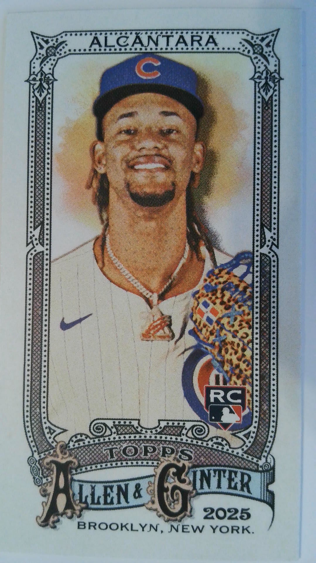 2025 Topps Allen & Ginter Baseball Mini Kevin Alcántara #83 Rookie