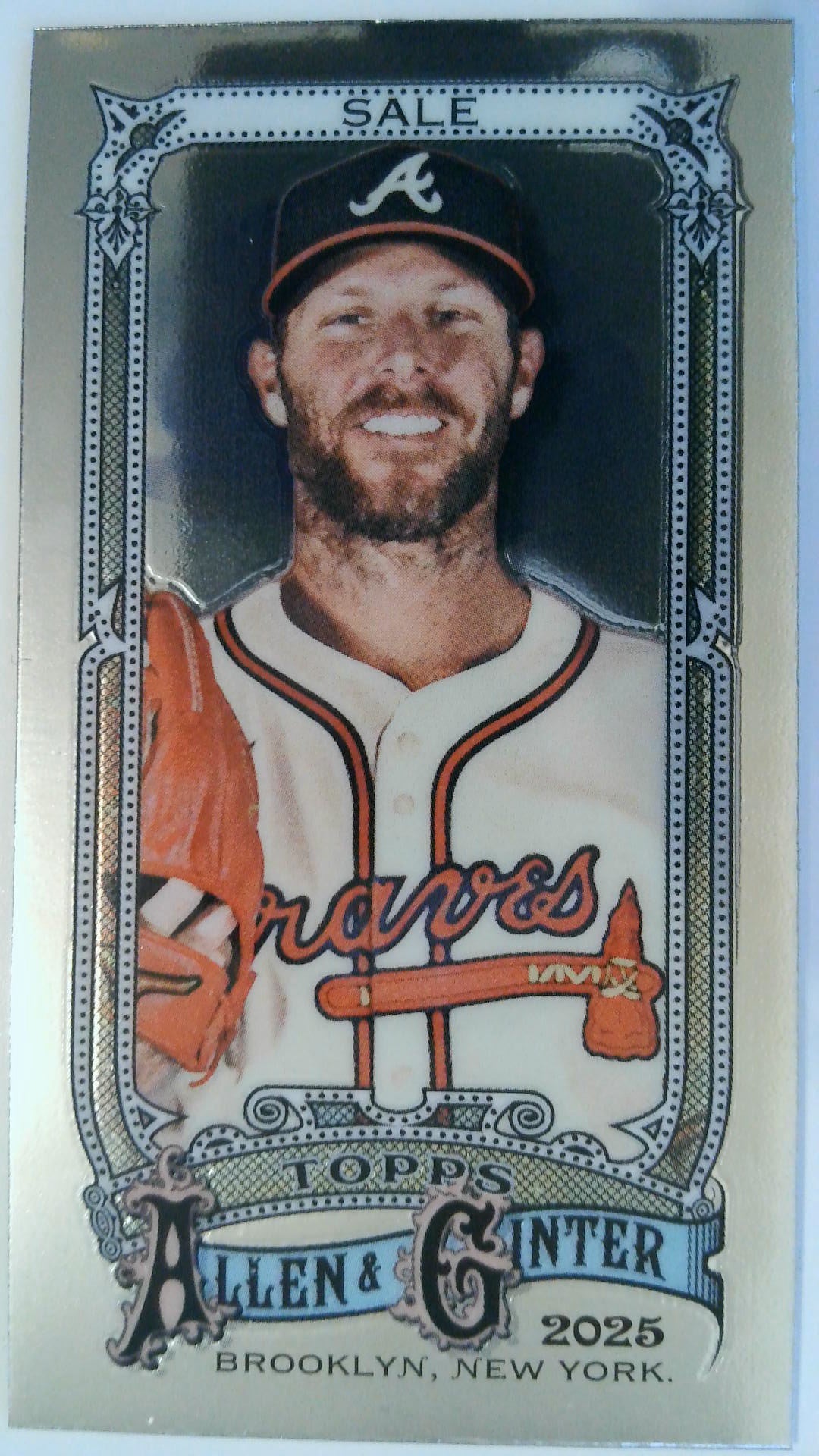 2025 Topps Allen & Ginter Baseball Chrome Mini Chris Sale #144