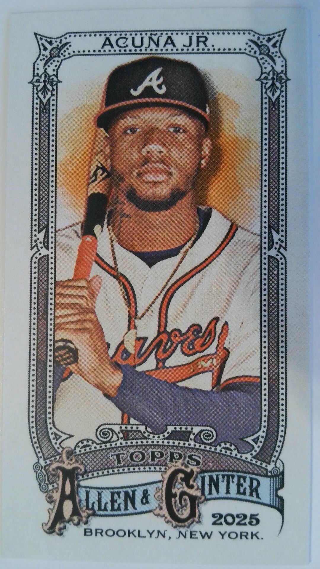 2025 Topps Allen & Ginter Baseball Mini Ronald Acuña Jr. #103
