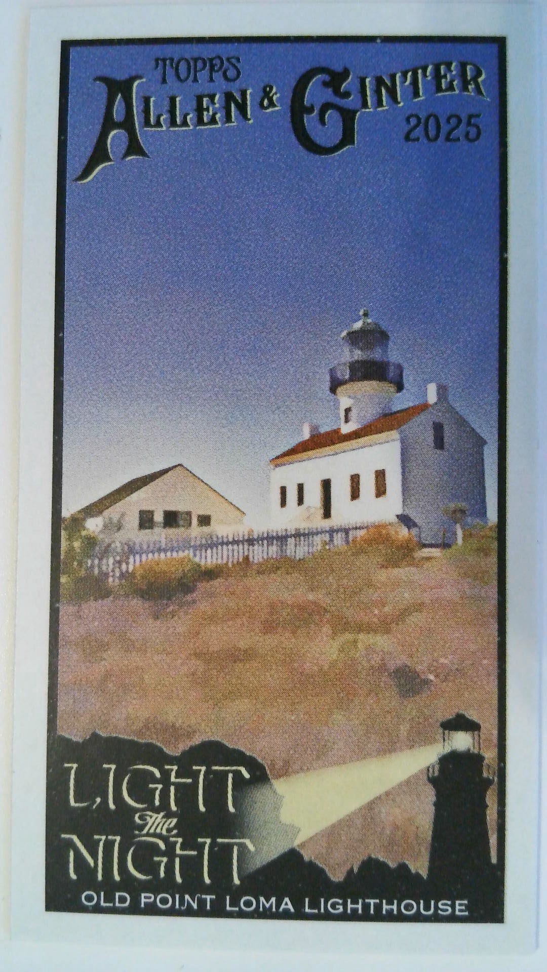 2025 Topps Allen & Ginter Light the Night Mini Old Point Loma Lighthouse #LTN-17