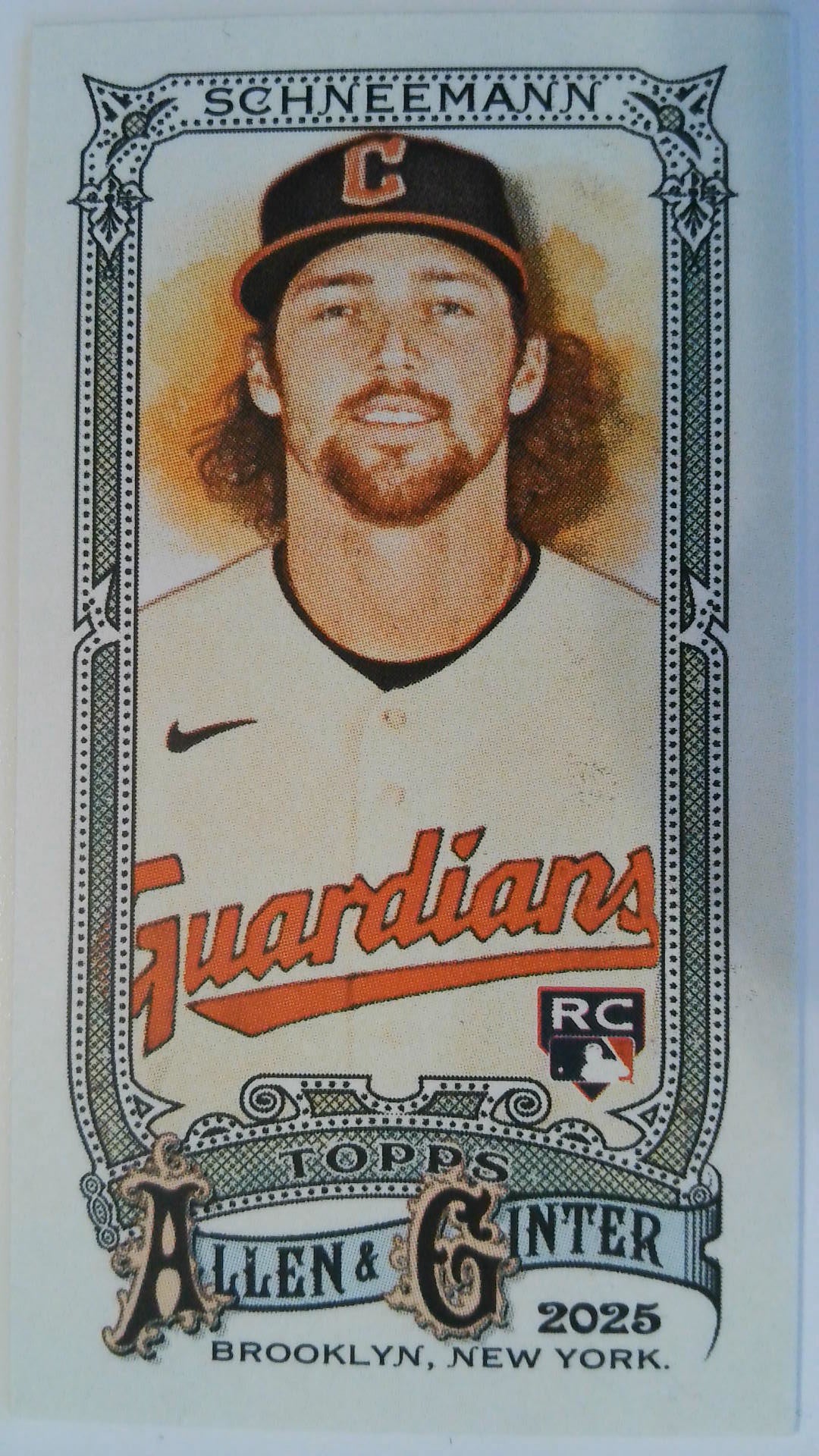 2025 Topps Allen & Ginter Mini Allen & Ginter Back Daniel Schneemann #233 Rookie