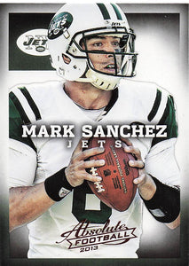 2013 Panini Absolute Football Retail Mark Sanchez #67