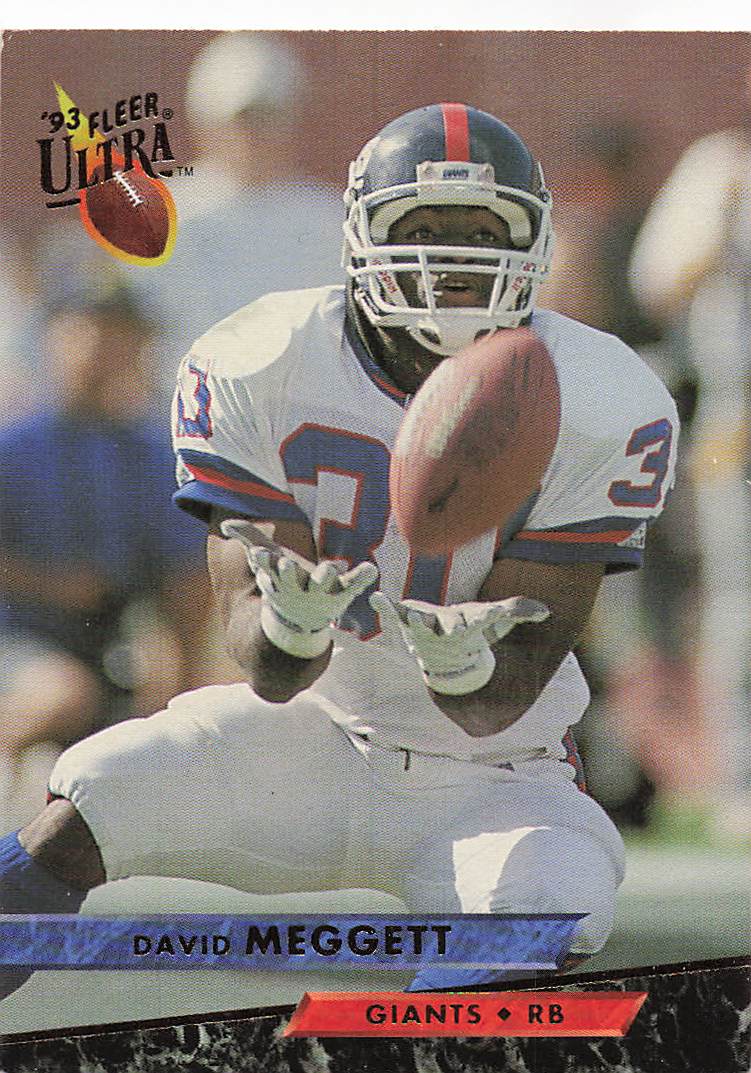 1993 Ultra Football David Meggett #327