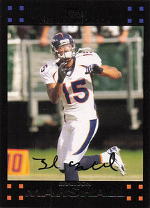 2007 Topps Football Brandon Marshall #140