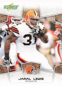 2008 Score Football Jamal Lewis #69