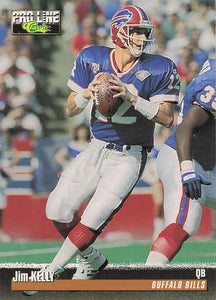 1995 Pro Line Football Jim Kelly #215