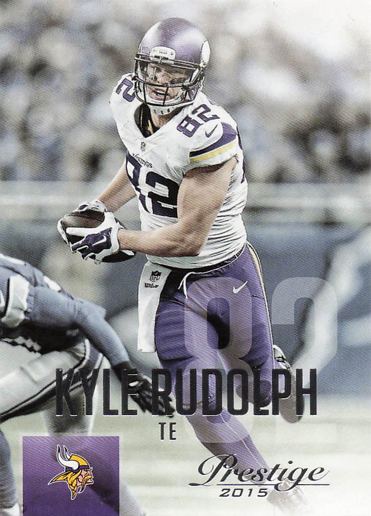 2015 Panini Prestige Football Kyle Rudolph #102