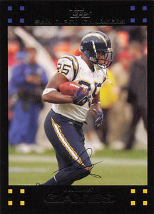 2007 Topps Football Antonio Gates #212