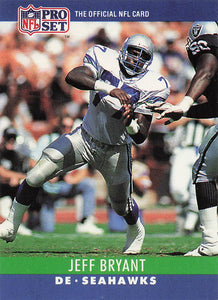 1990 Pro Set Football Jeff Bryant #300