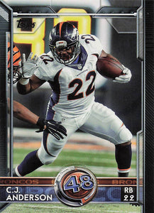 2015 Topps Football C.J. Anderson #346
