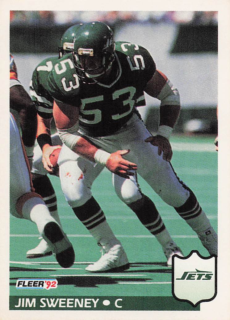 1992 Fleer Football Jim Sweeney #312