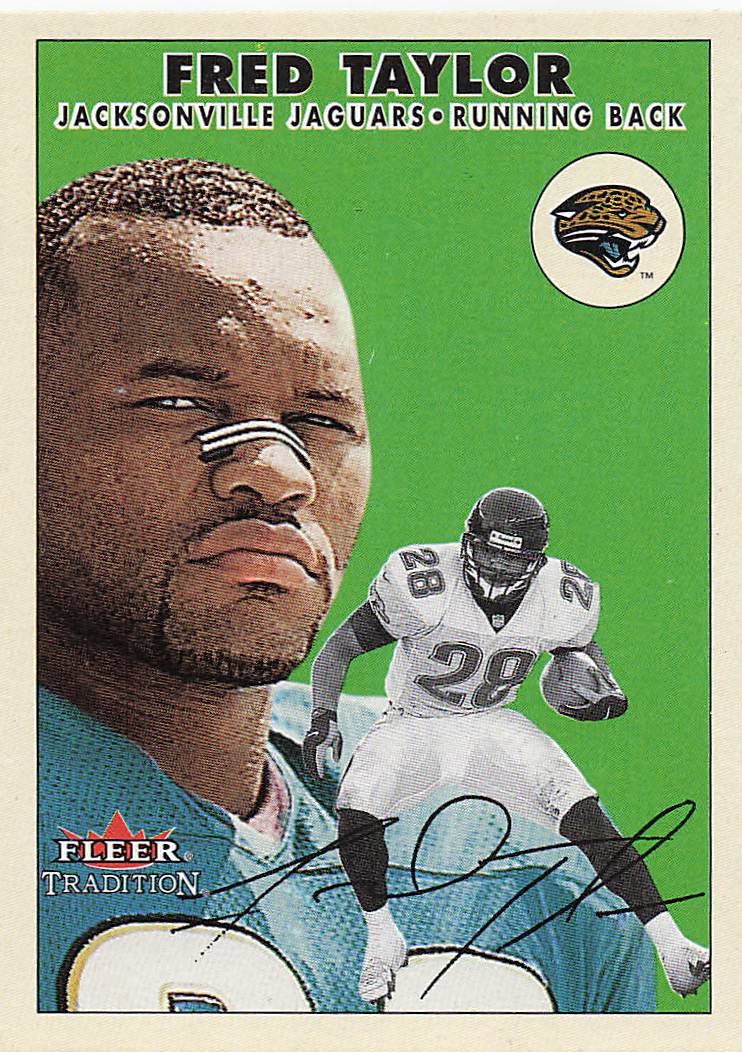 2000 Fleer Tradition Football Fred Taylor #160
