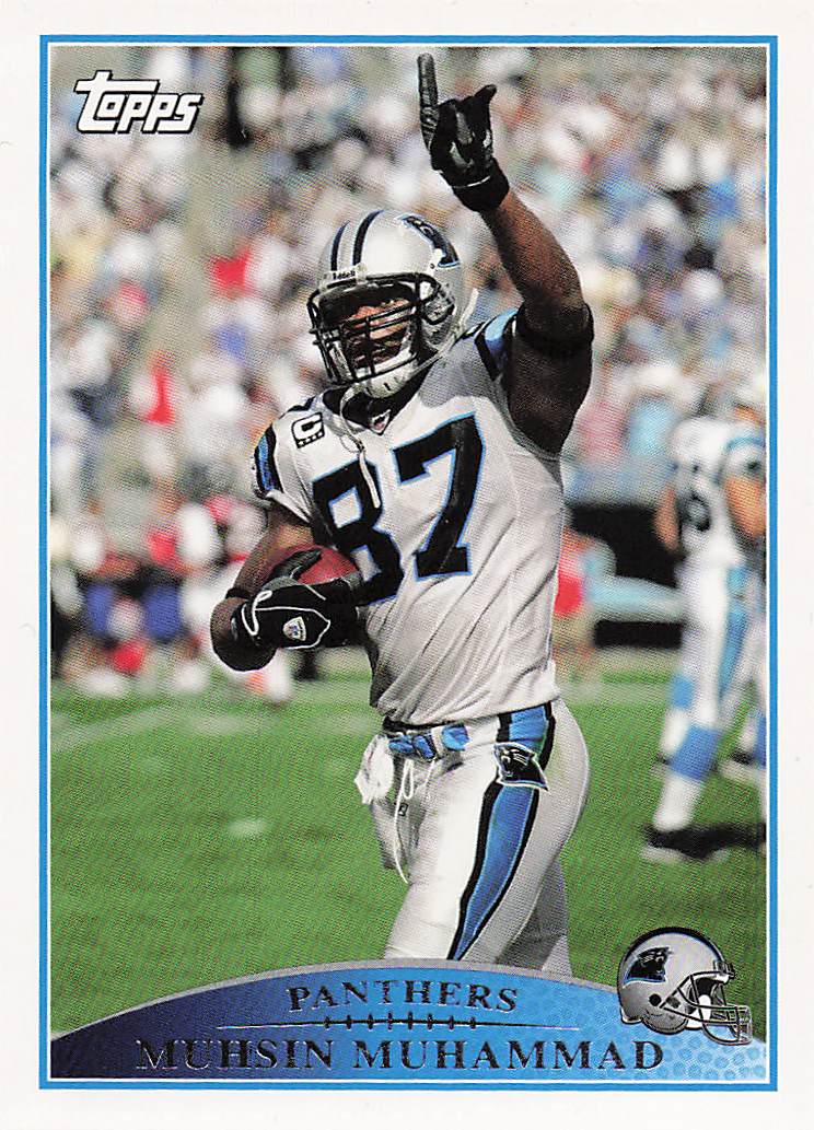2009 Topps Football Muhsin Muhammad #136
