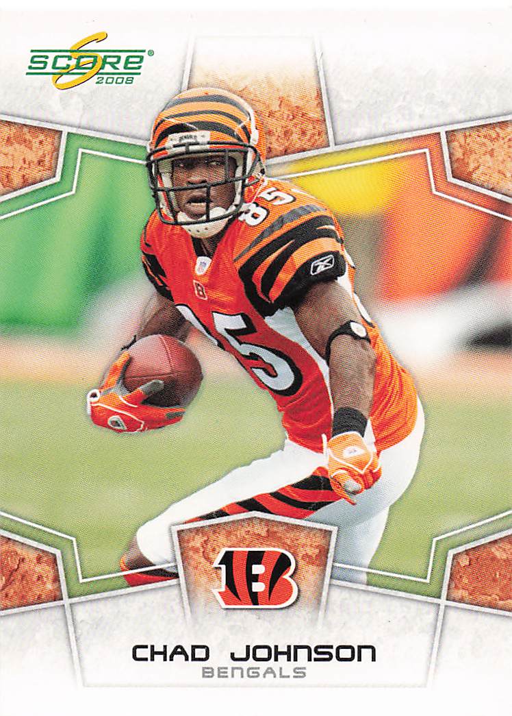 2008 Score Football Chad Johnson #60