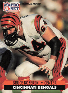 1991 Pro Set Football Bruce Kozerski #463