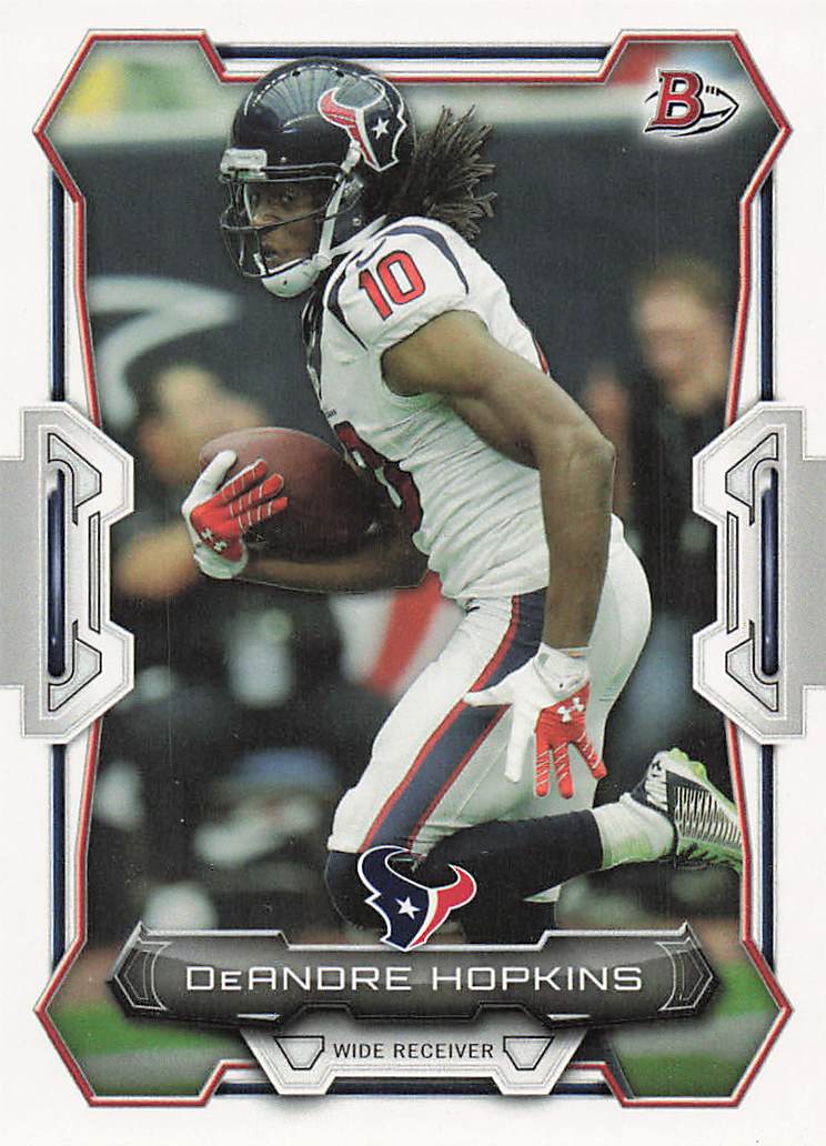 2015 Bowman Football DeAndre Hopkins #48